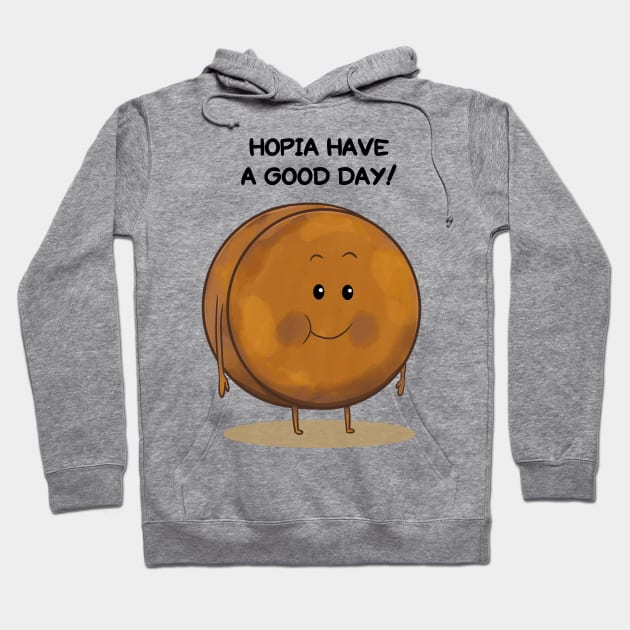 Optimistic Hopia Hoodie by Sketchbook ni Abi